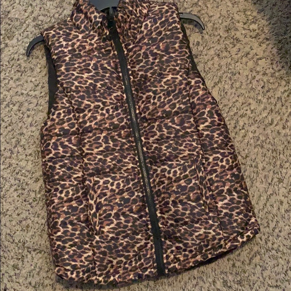Leopard Vest